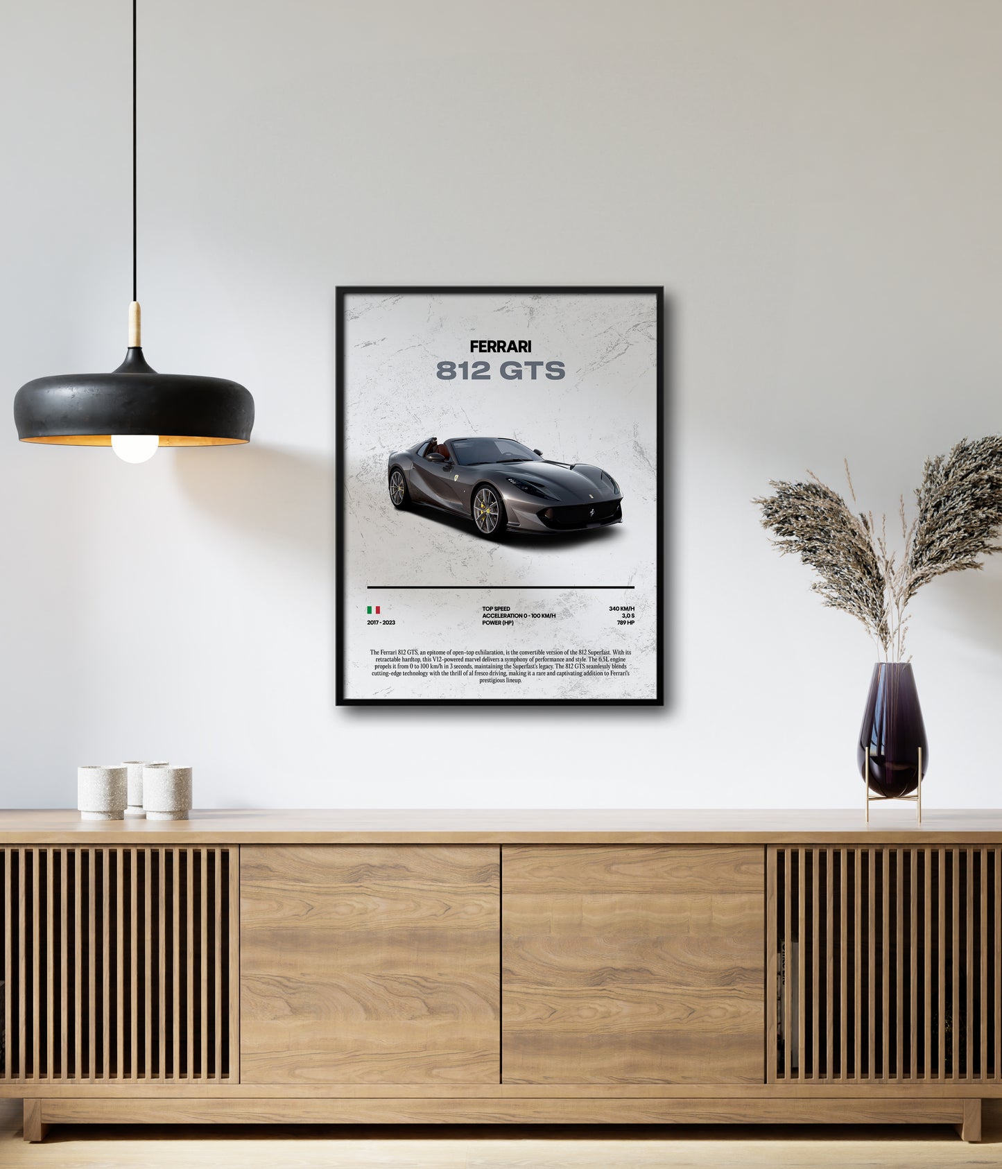 Poster Ferrari 812 GTS