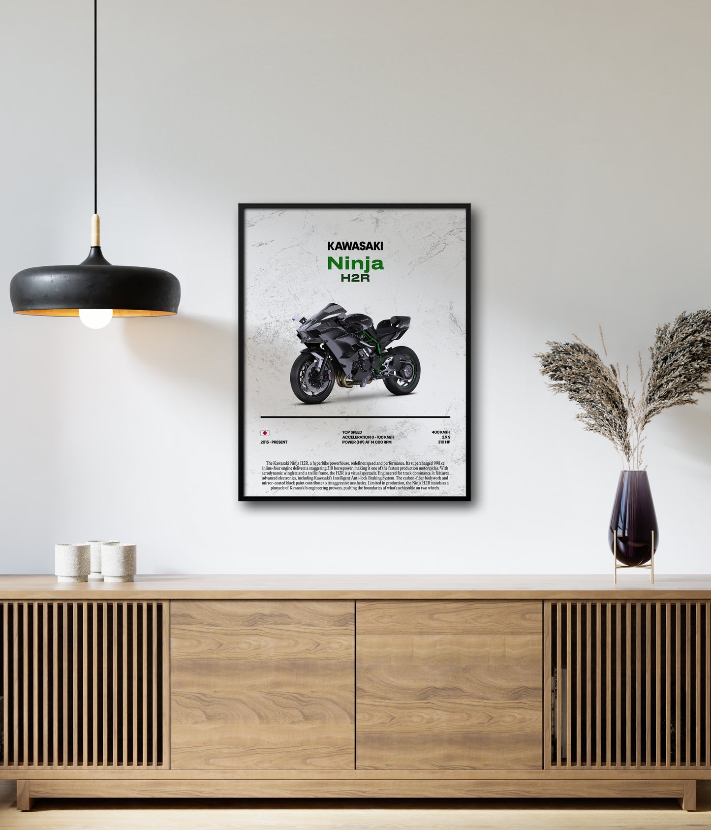 Poster Kawasaki Ninja H2R