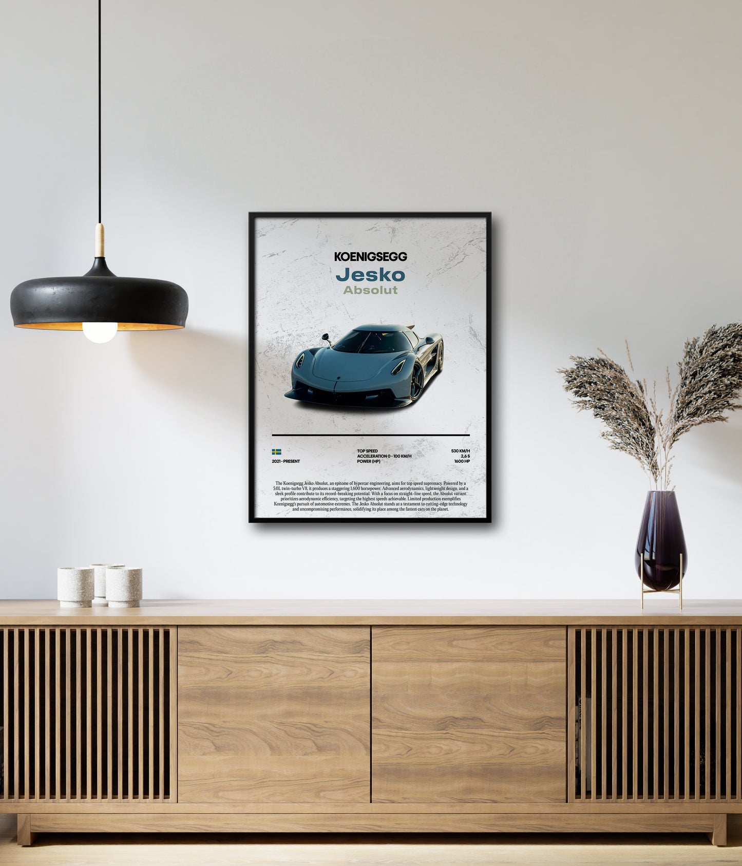 Poster Koenigsegg Jesko Absolut