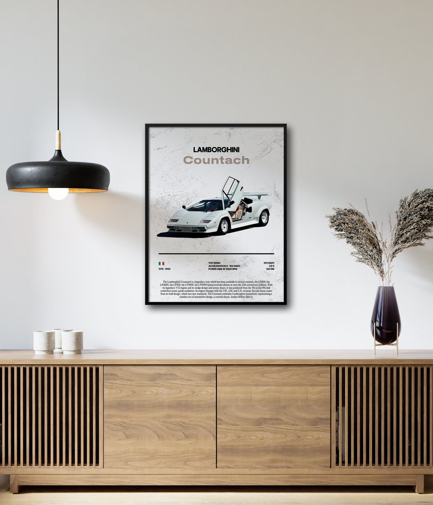Poster Lamborghini Countach