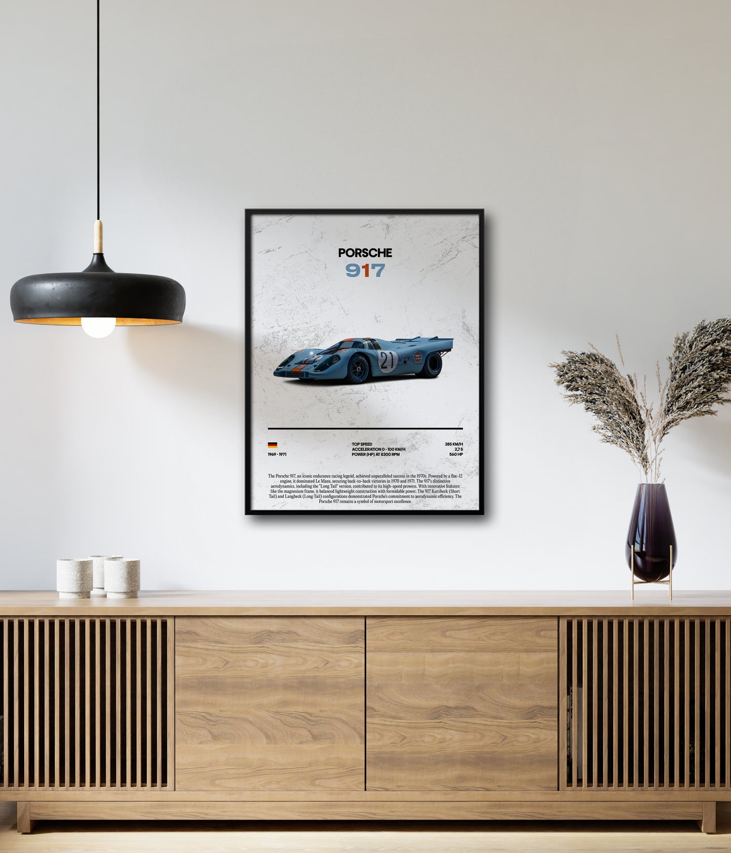 Poster Porsche 917