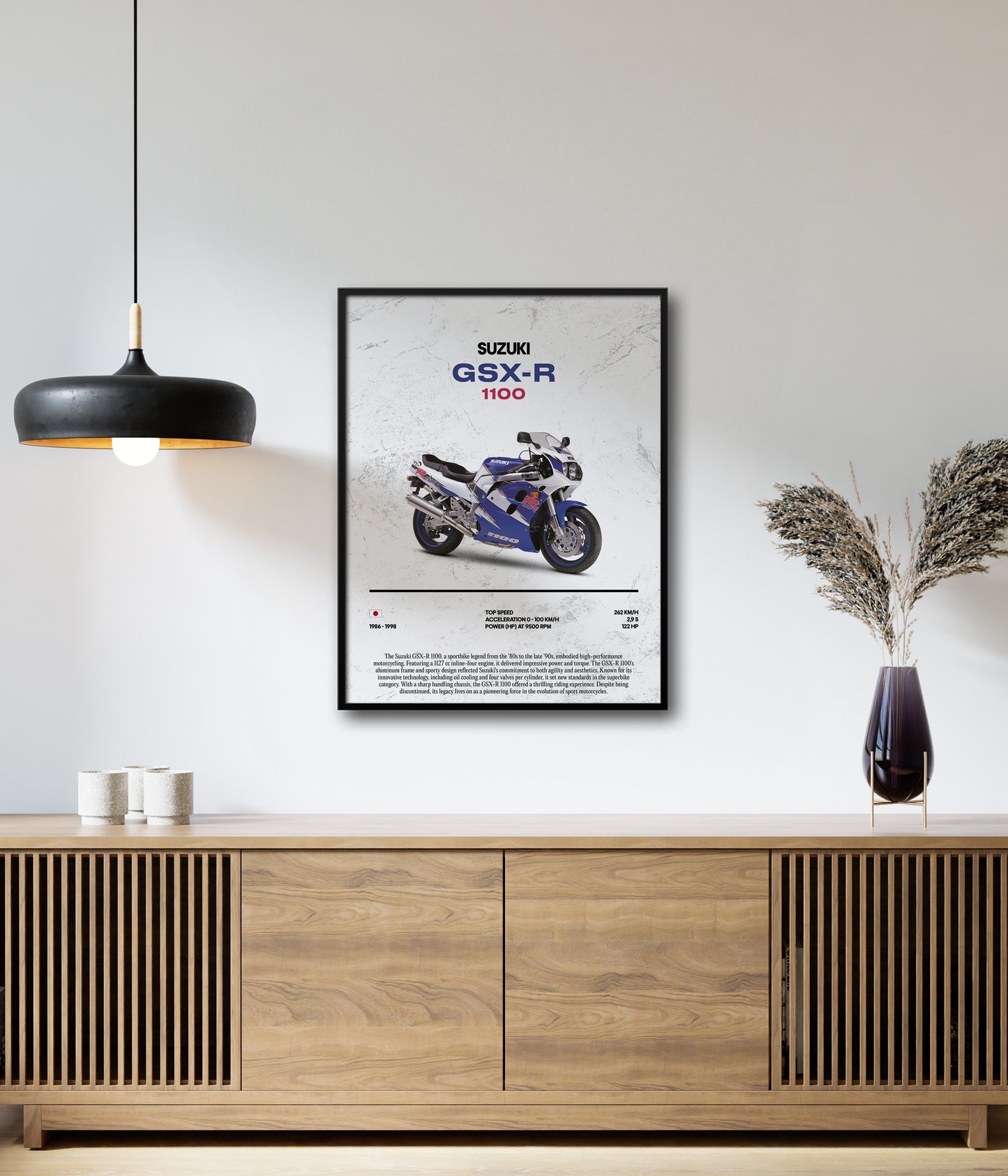 Poster Suzuki GSX-R 1100