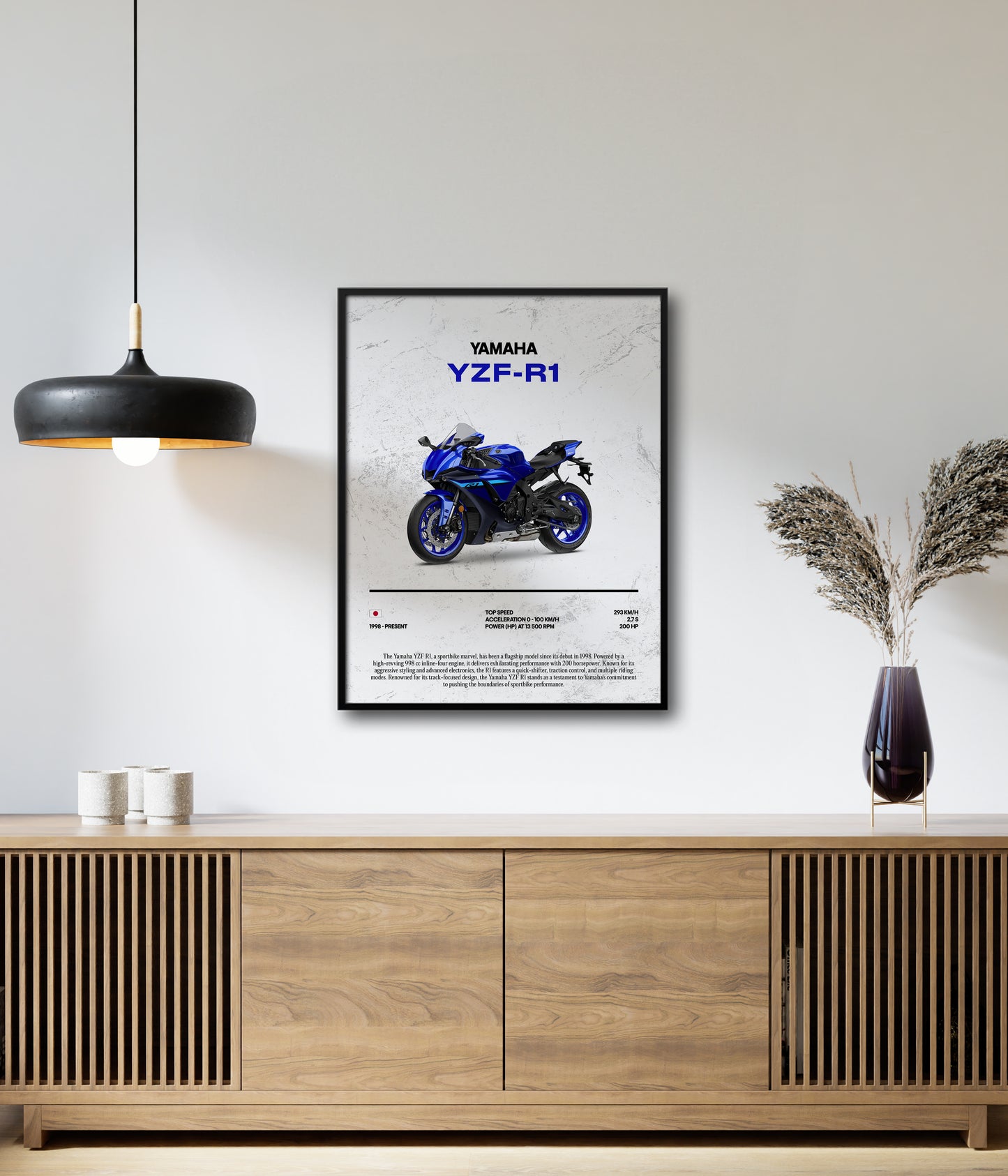 Poster Yamaha YZF-R1