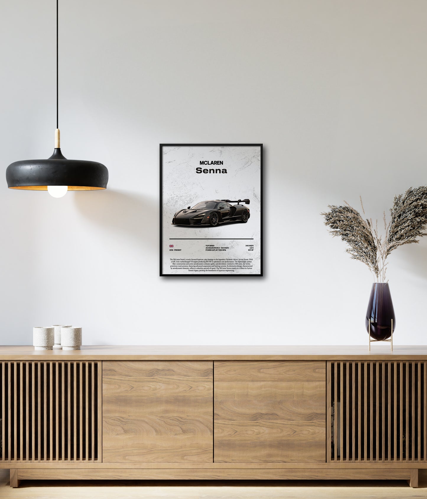 Poster McLaren Senna