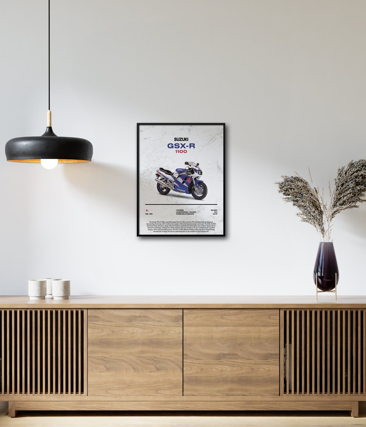 Poster Suzuki GSX-R 1100