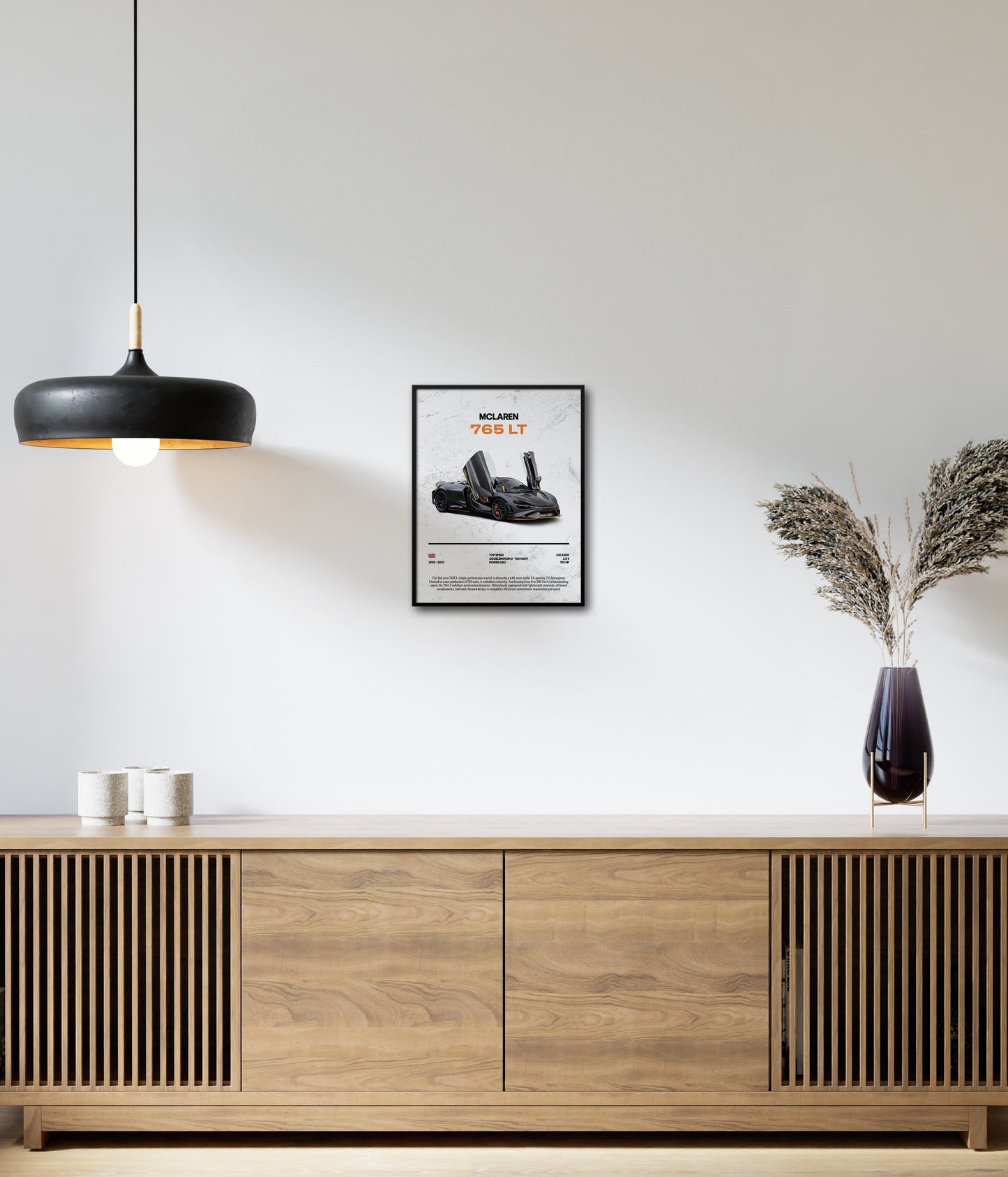 Poster McLaren 765 LT