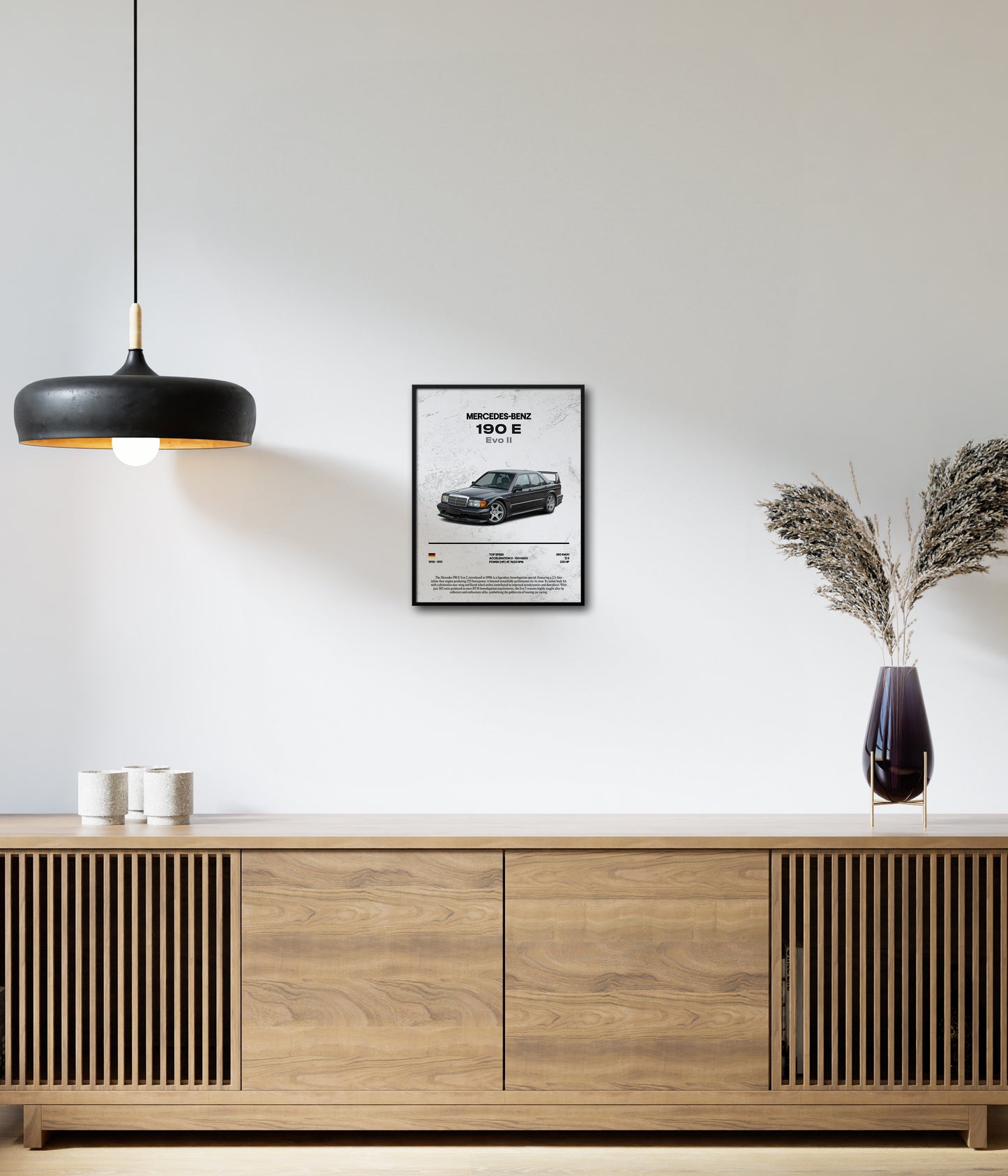 Poster Mercedes-Benz 190 E Evo II