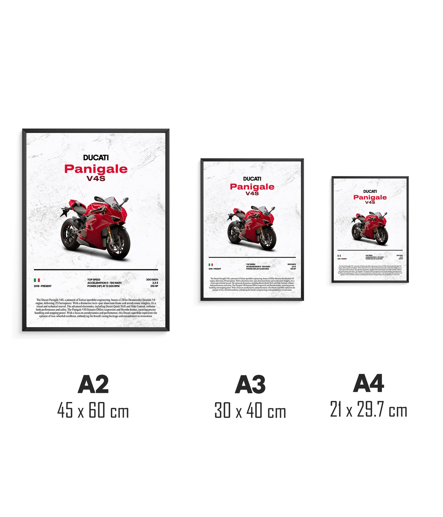 Poster Ducati Panigale V4S