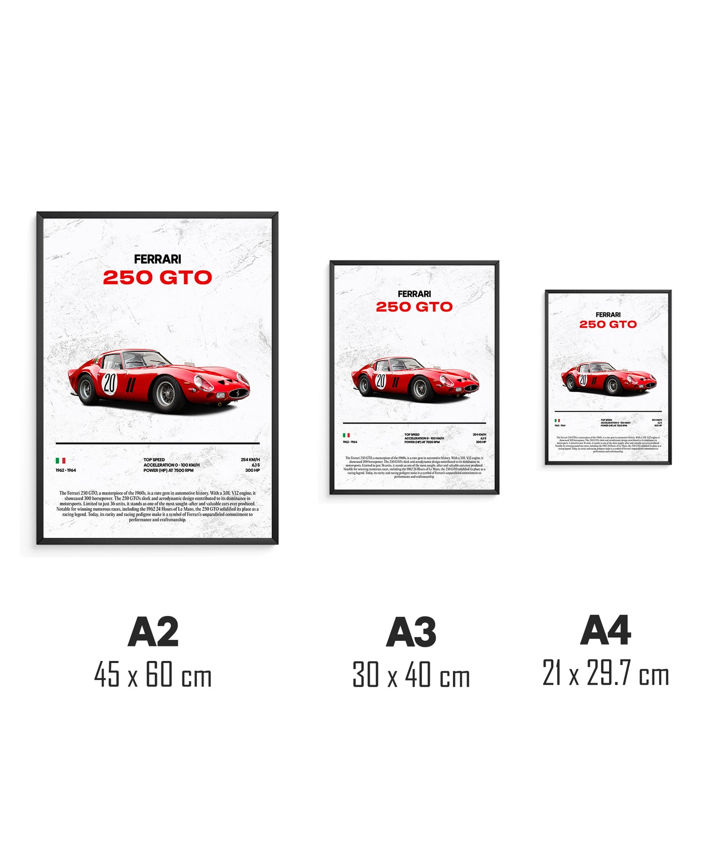 Poster Ferrari 250 GTO