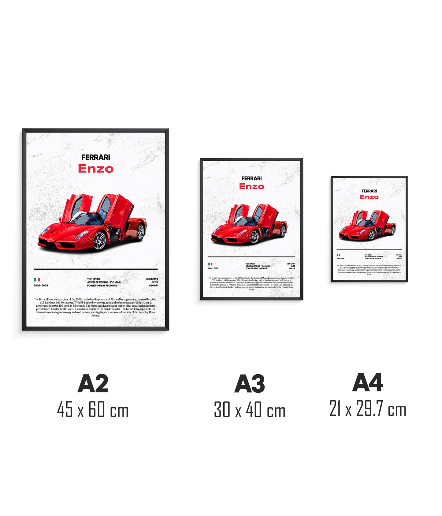 Poster Ferrari Enzo