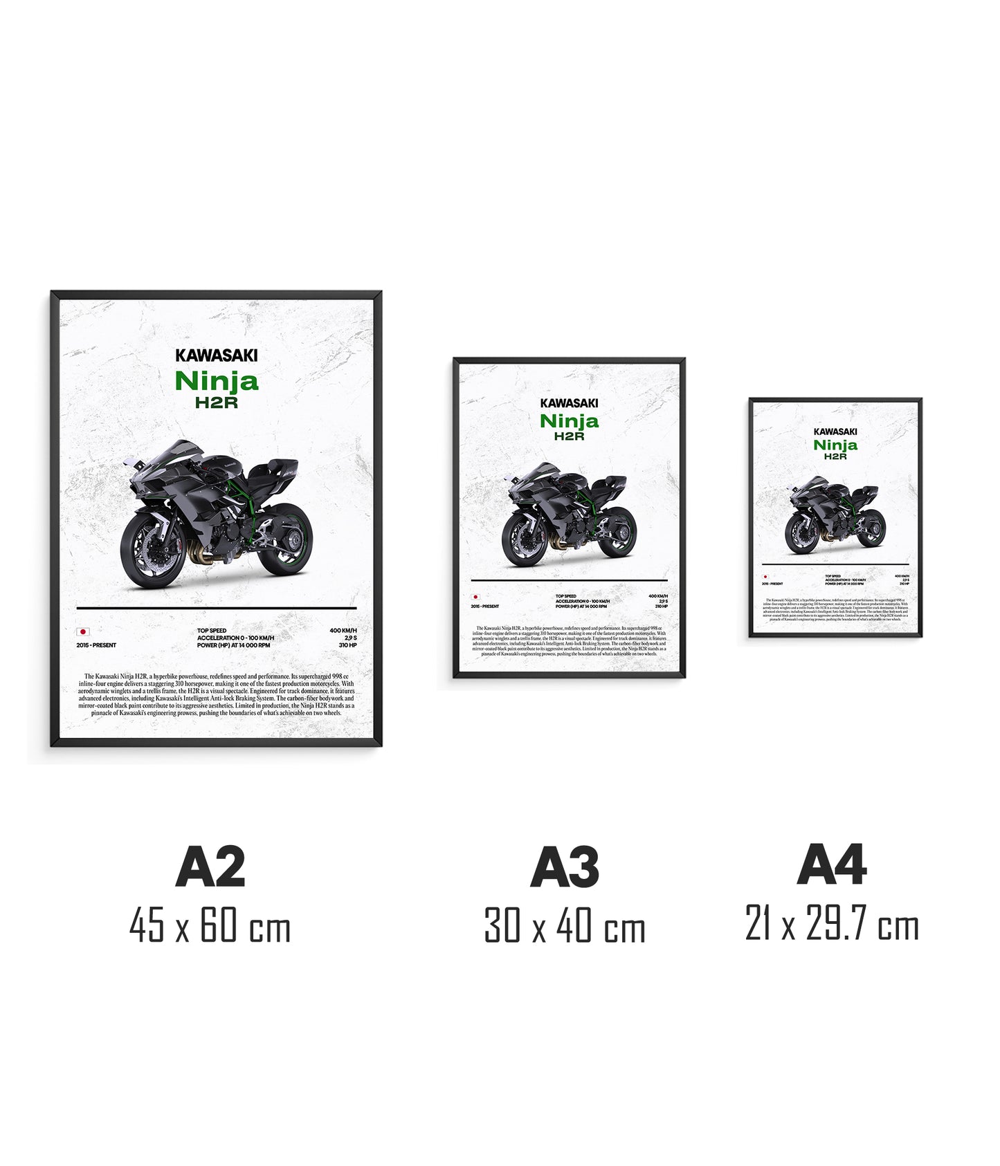 Poster Kawasaki Ninja H2R