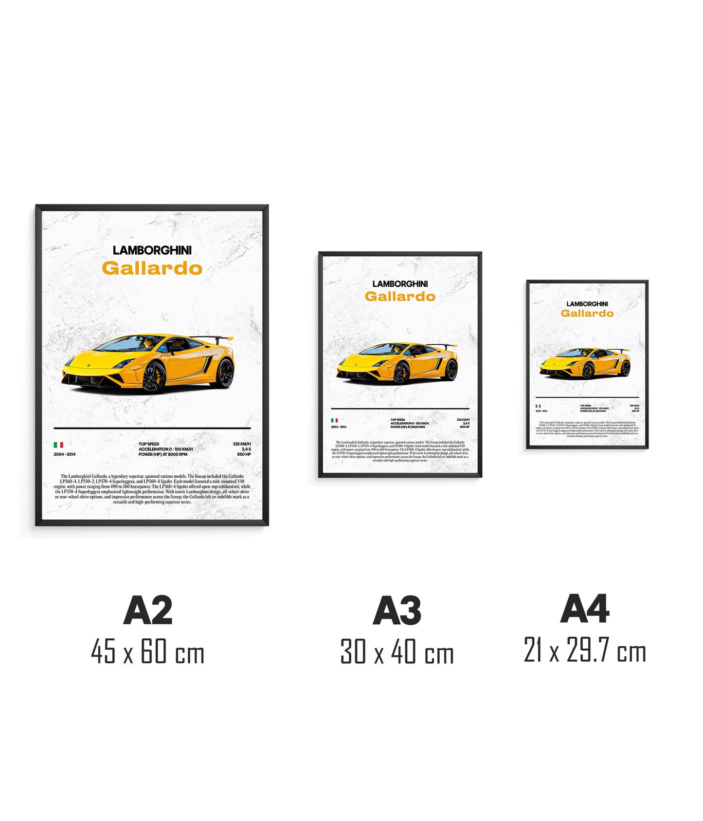 Poster Lamborghini Gallardo