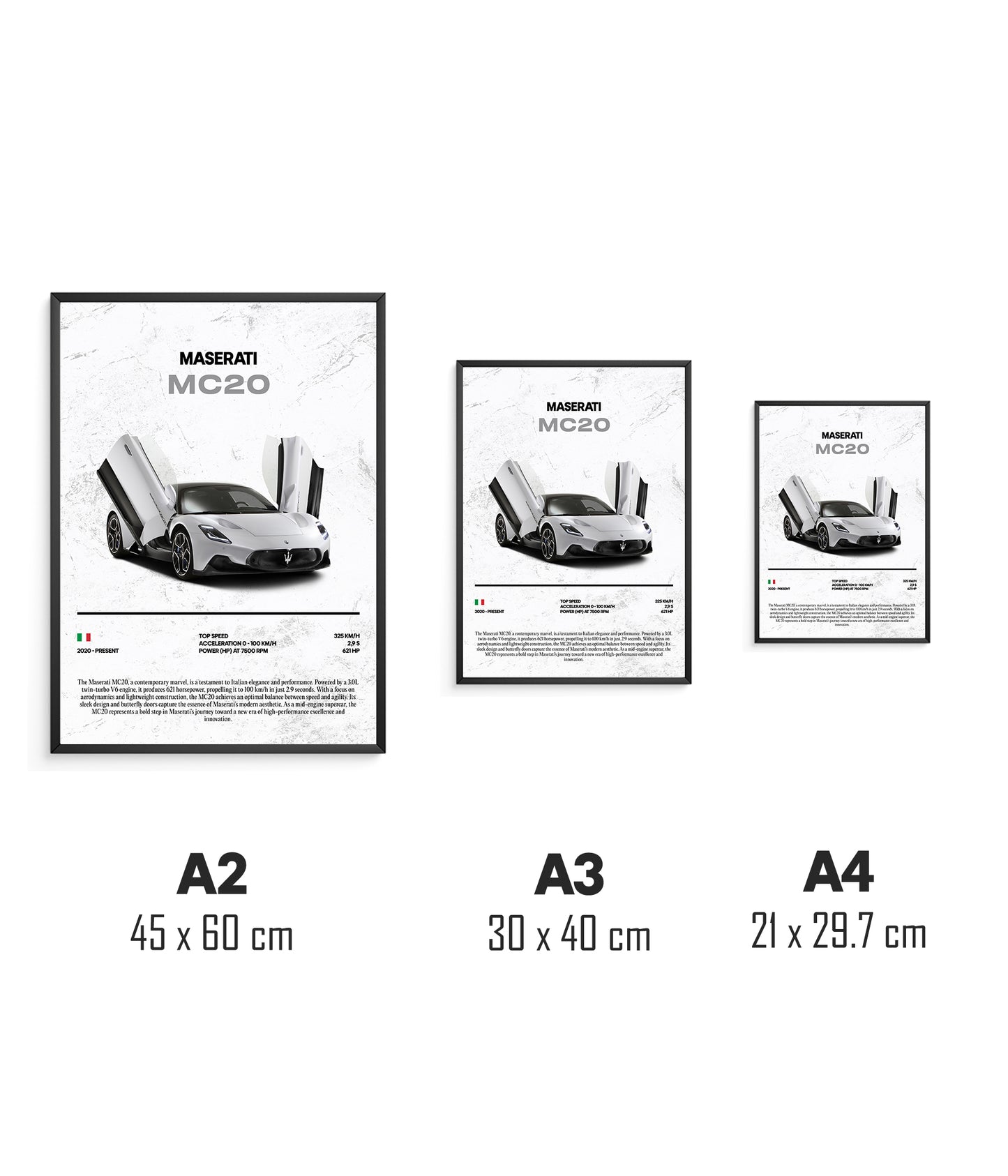 Poster Maserati MC20