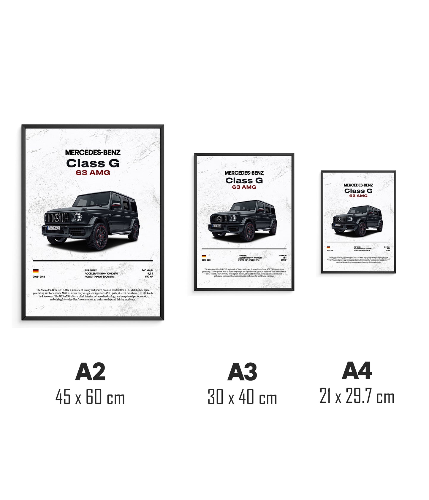 Poster Mercedes-Benz Class G 63 AMG