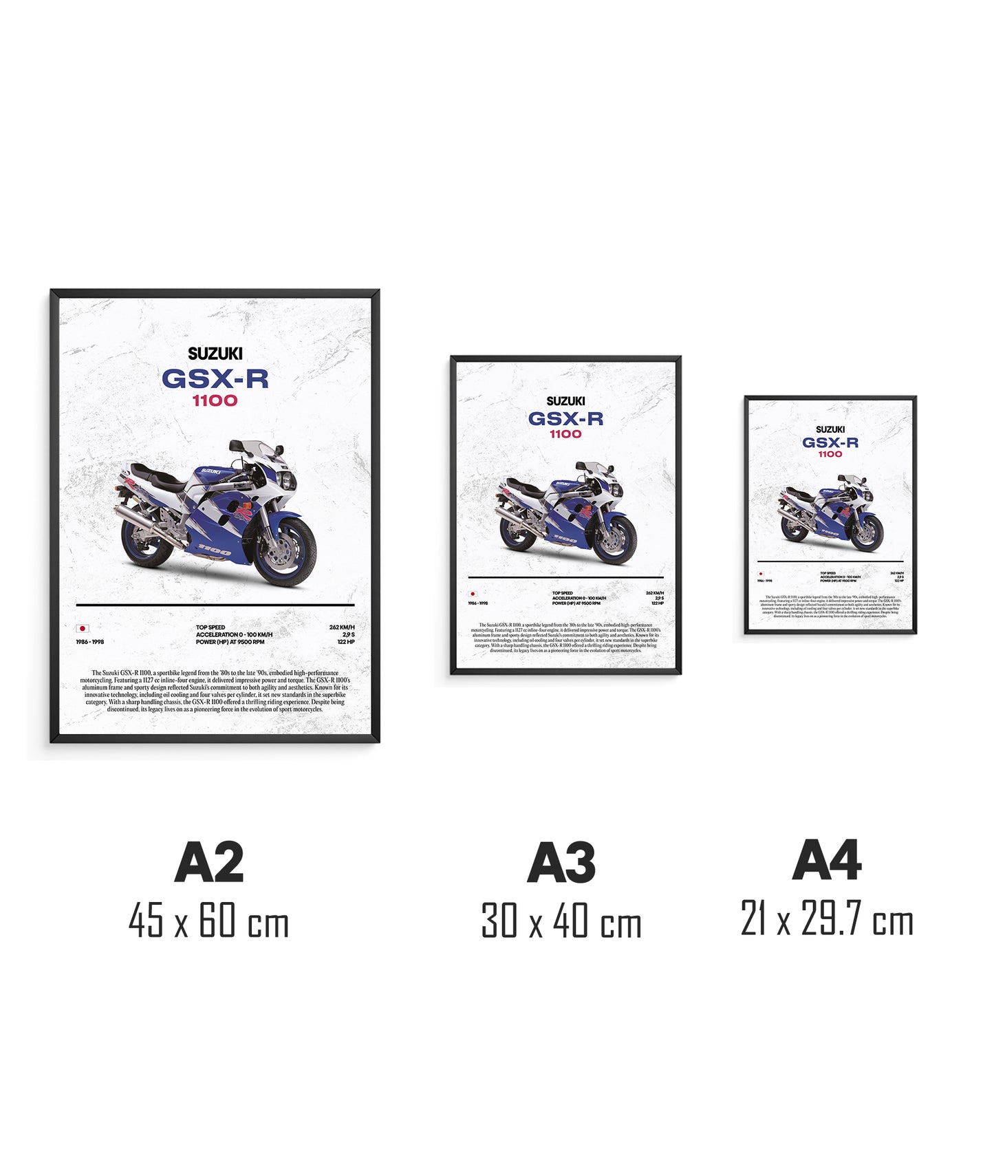 Poster Suzuki GSX-R 1100