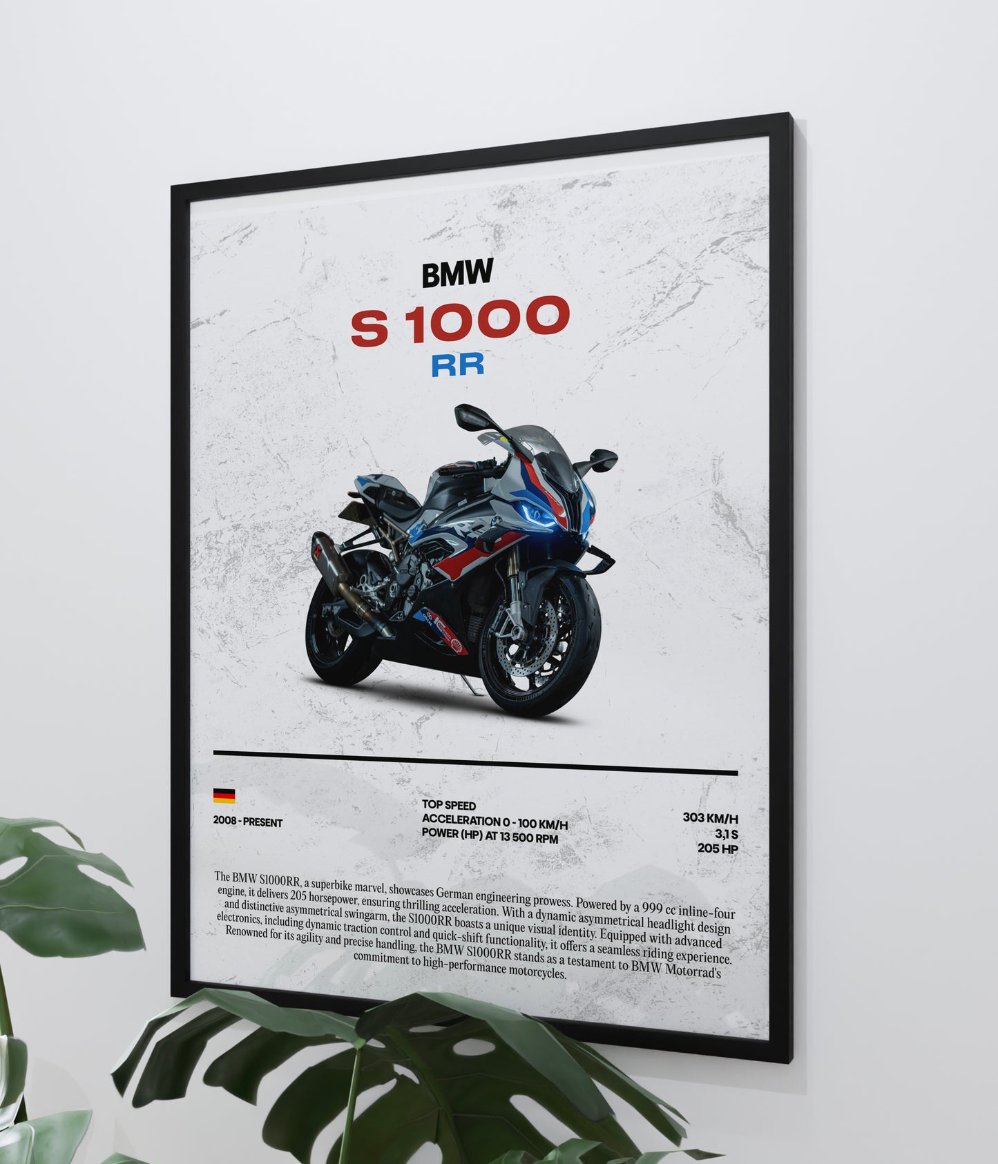 Poster BMW S 1000 RR