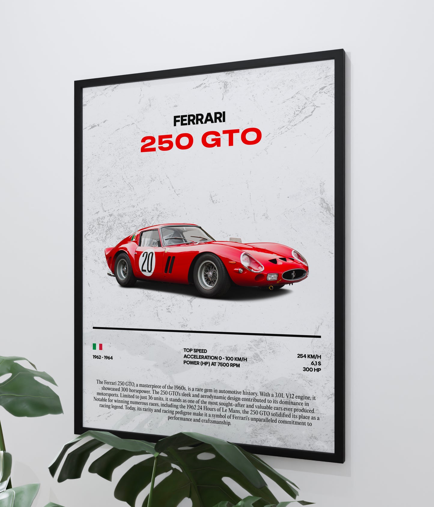 Poster Ferrari 250 GTO