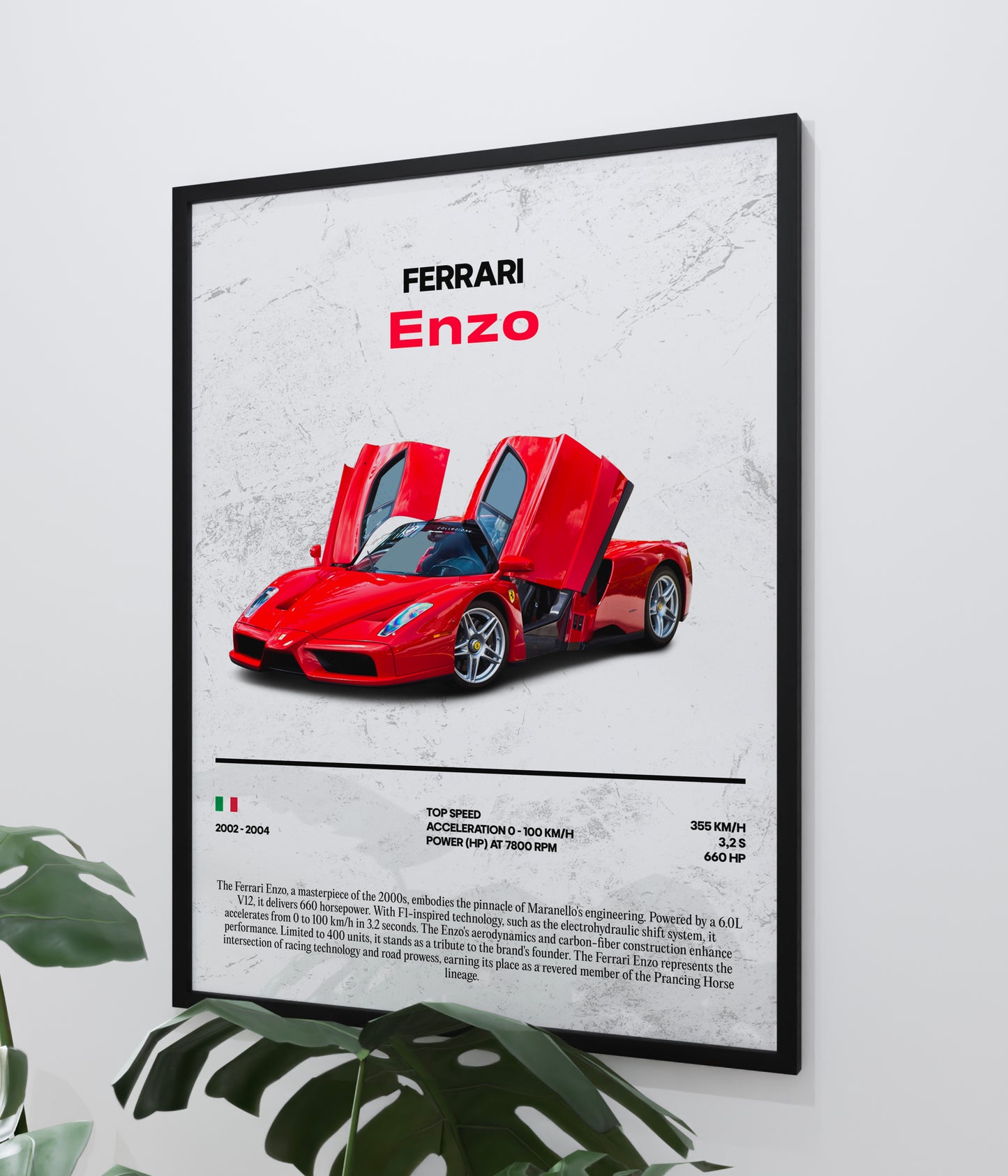 Poster Ferrari Enzo