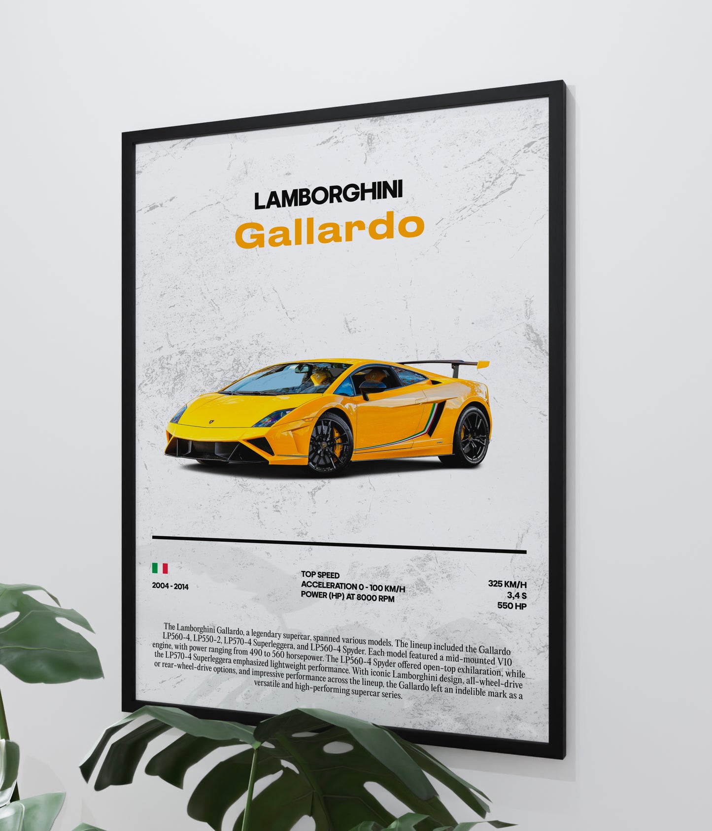 Poster Lamborghini Gallardo