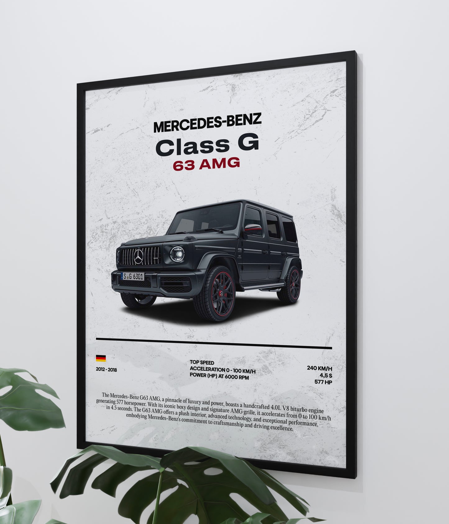 Poster Mercedes-Benz Class G 63 AMG