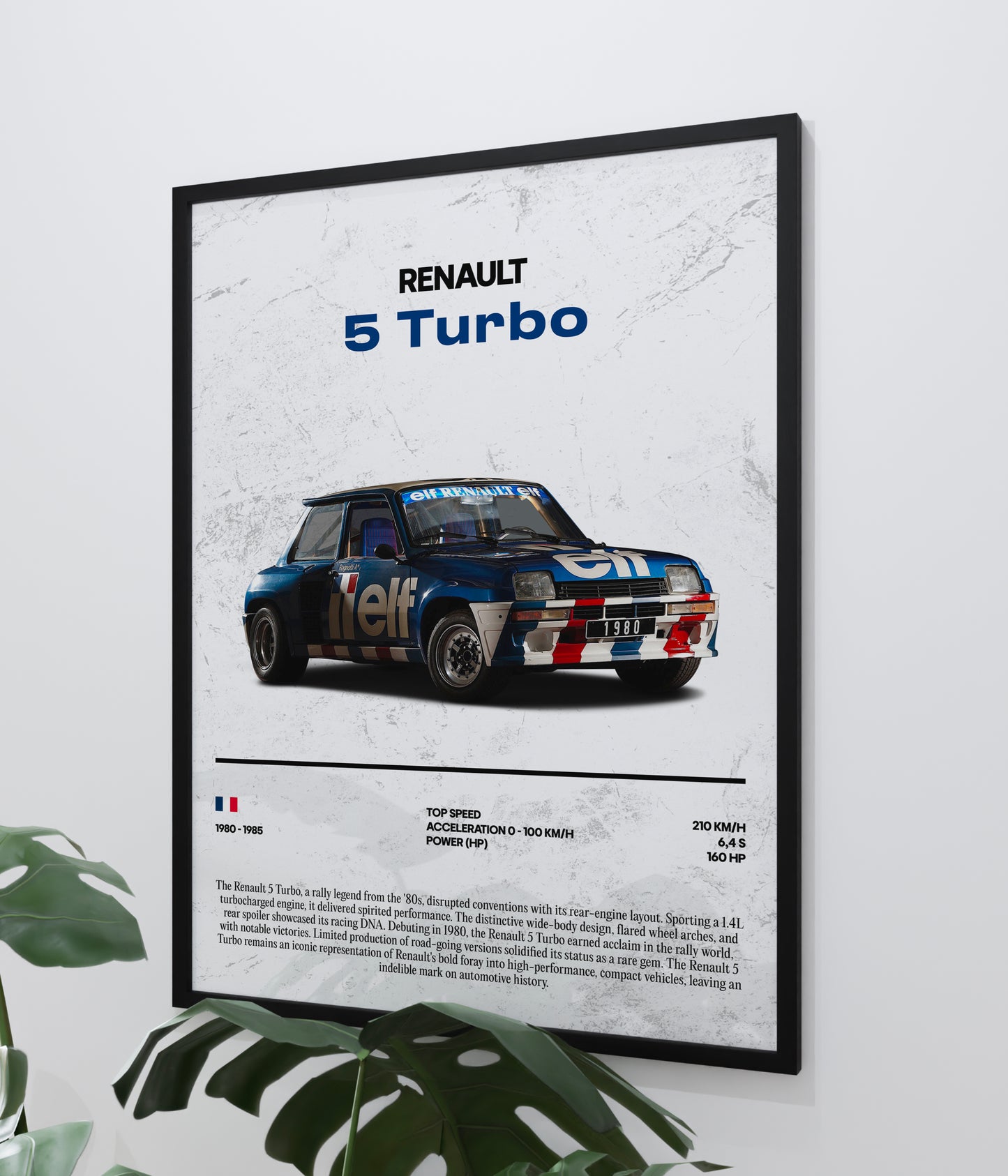Poster Renault 5 Turbo