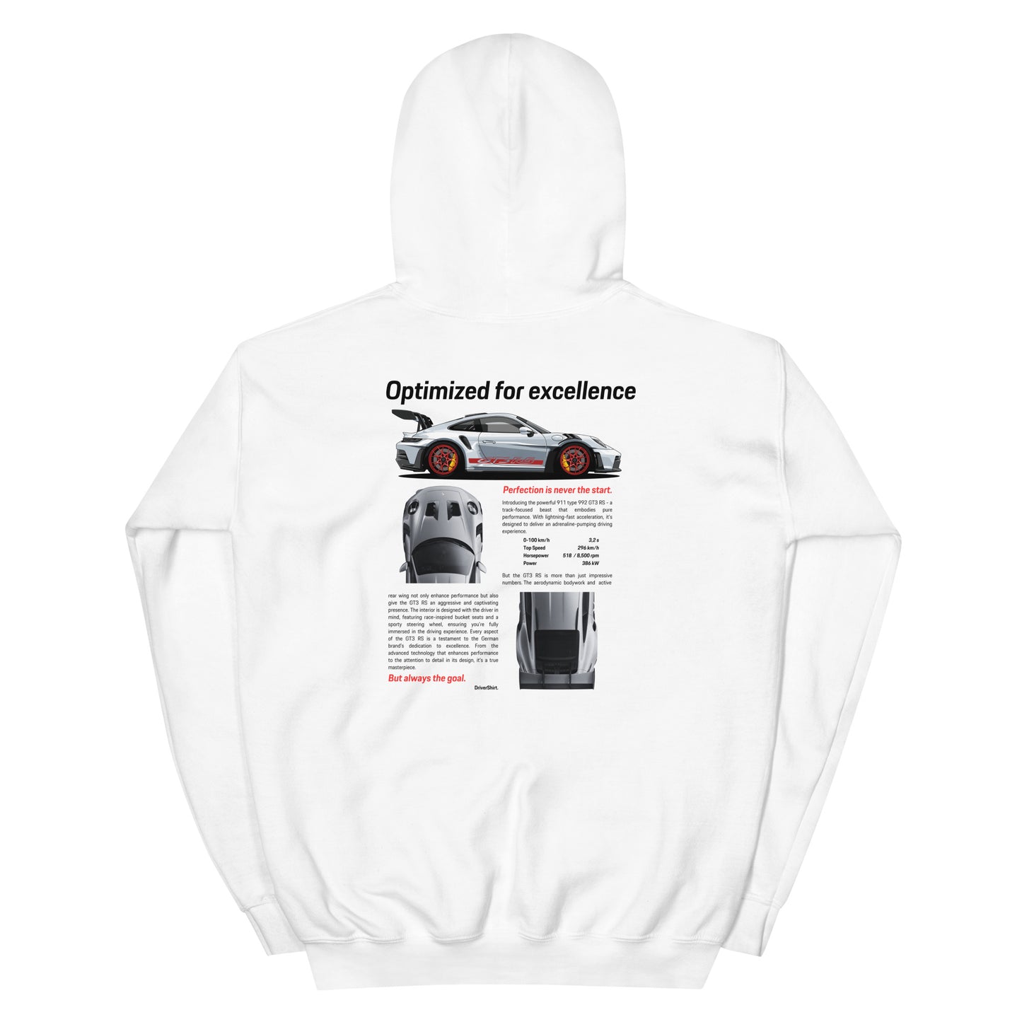 Porsche 911 GT3 RS Hoodie