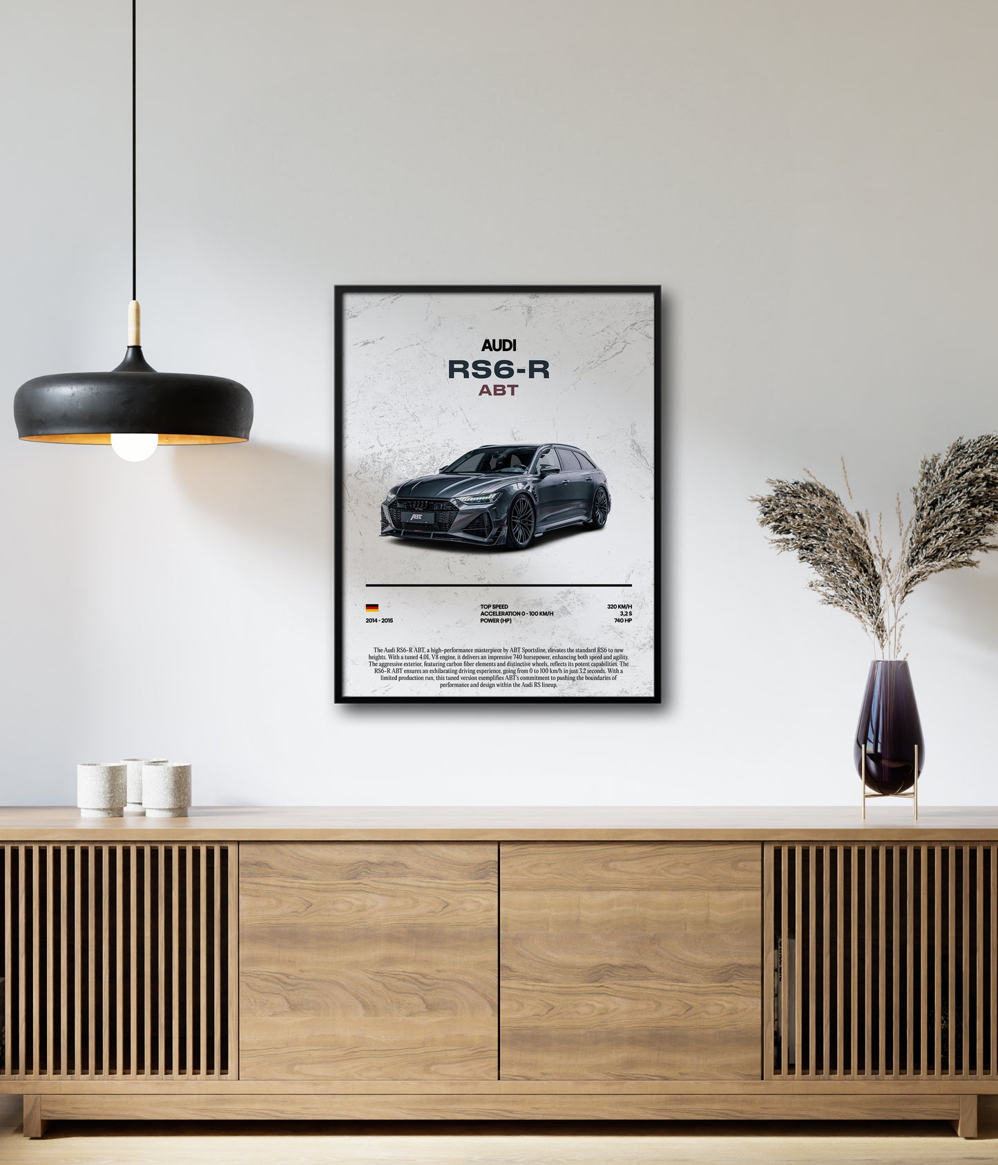 Poster Audi RS6-R ABT