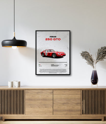 Poster Ferrari 250 GTO