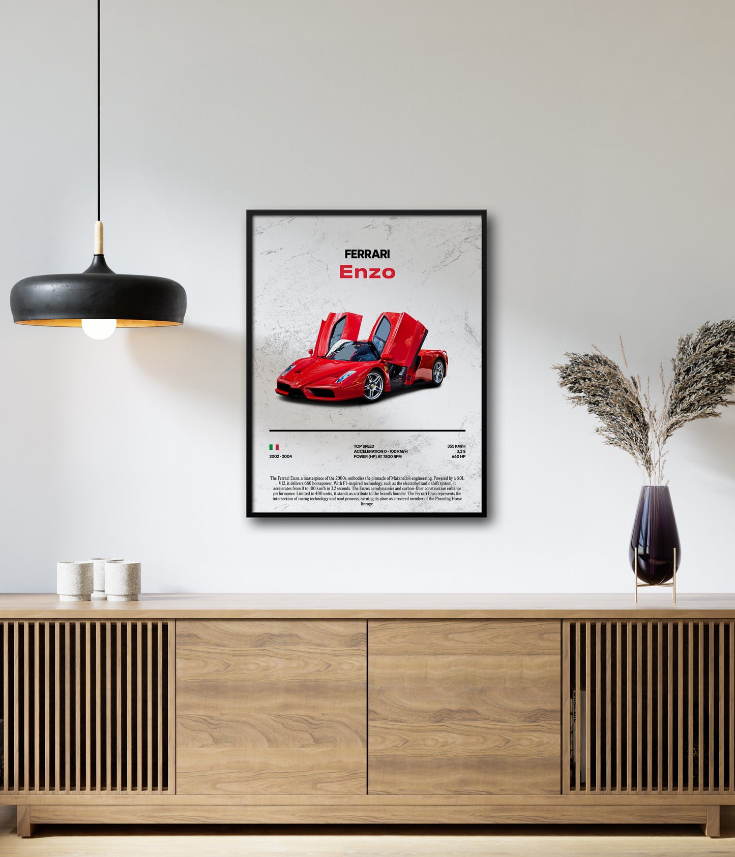 Poster Ferrari Enzo