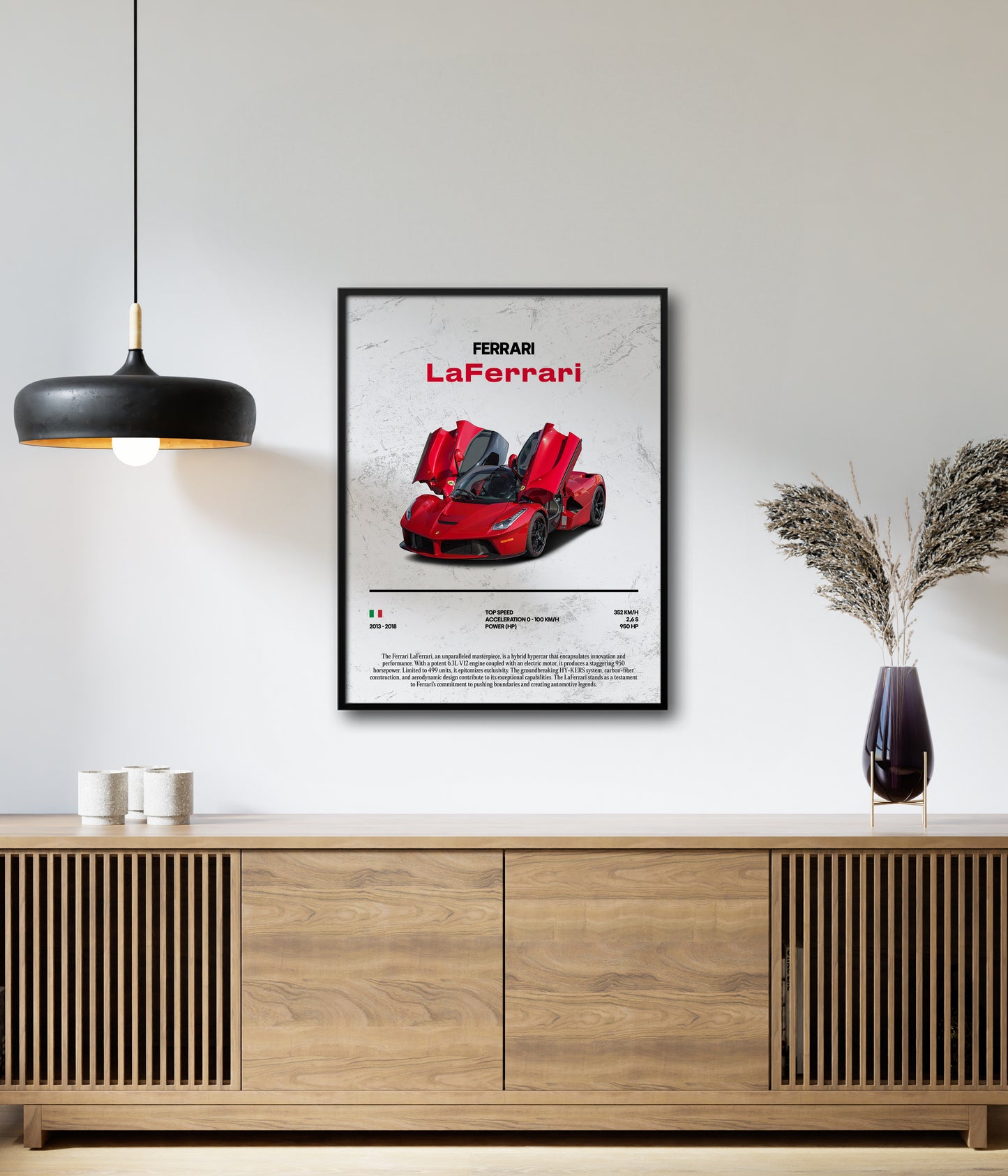 Poster Ferrari LaFerrari
