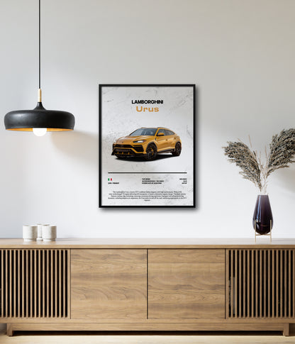 Poster Lamborghini Urus