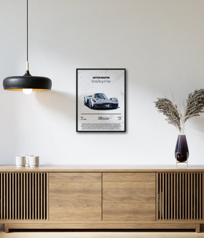 Poster Aston Martin Valkyrie