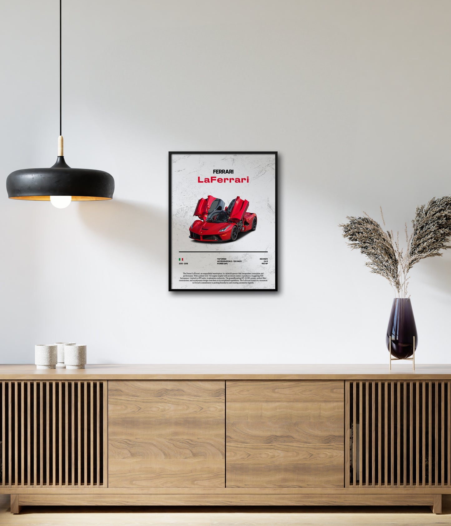 Poster Ferrari LaFerrari