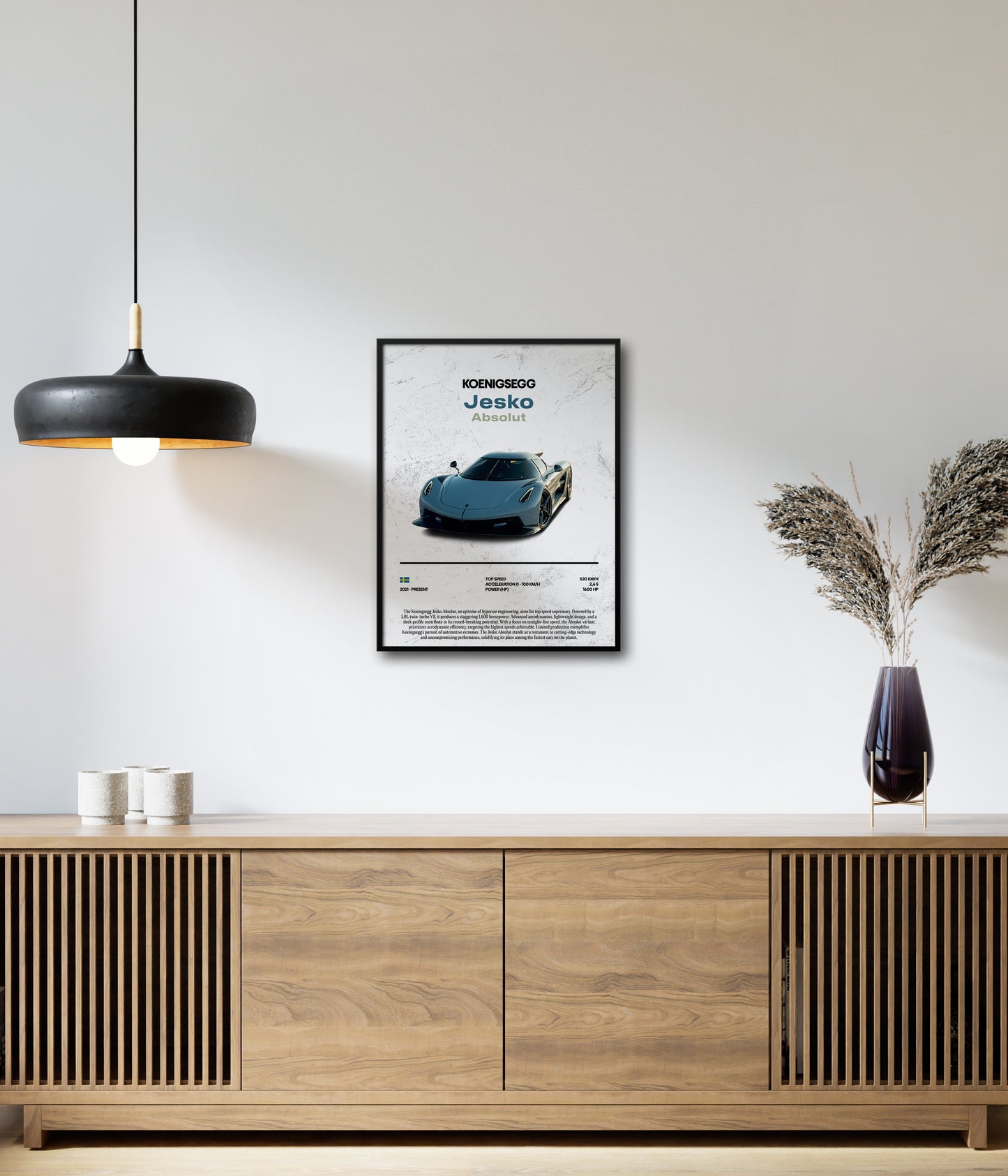 Poster Koenigsegg Jesko Absolut