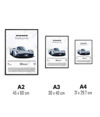 Poster Aston Martin Valkyrie