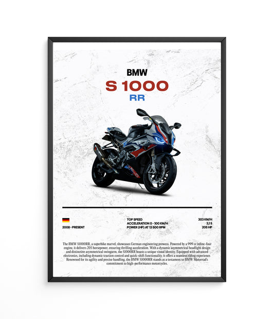 Poster BMW S 1000 RR