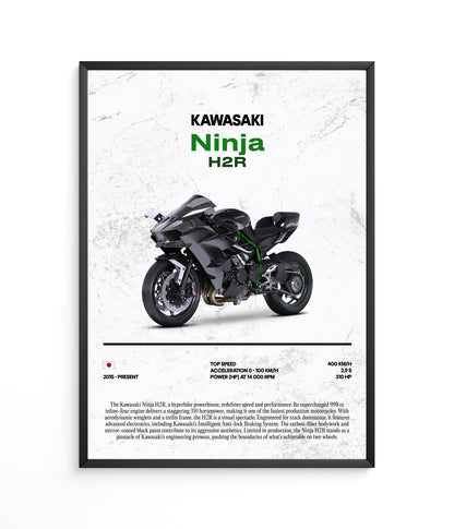 Poster Kawasaki Ninja H2R