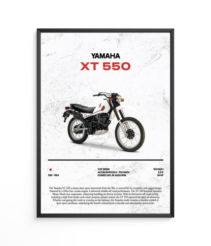 Poster Yamaha XT 550
