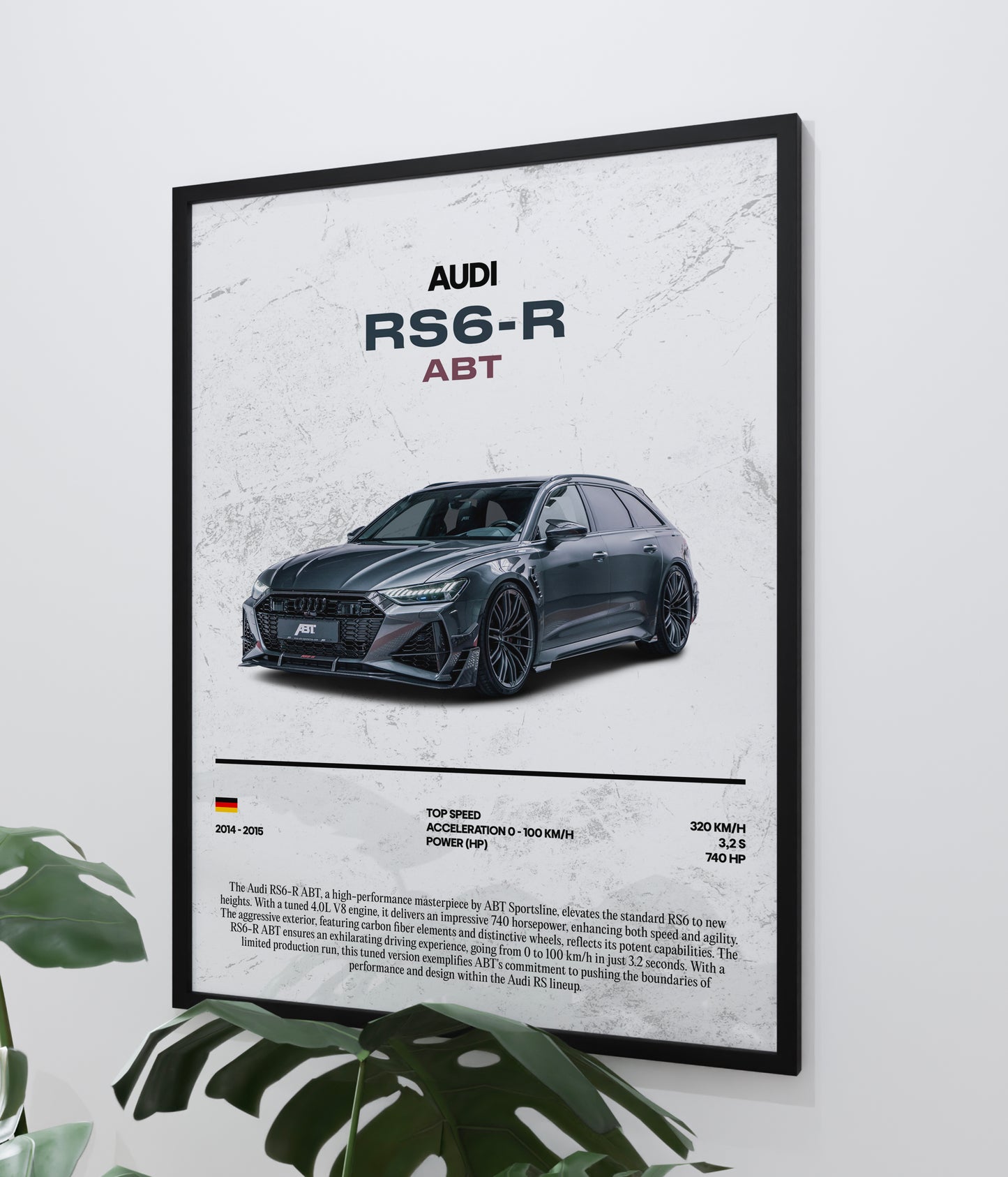 Poster Audi RS6-R ABT