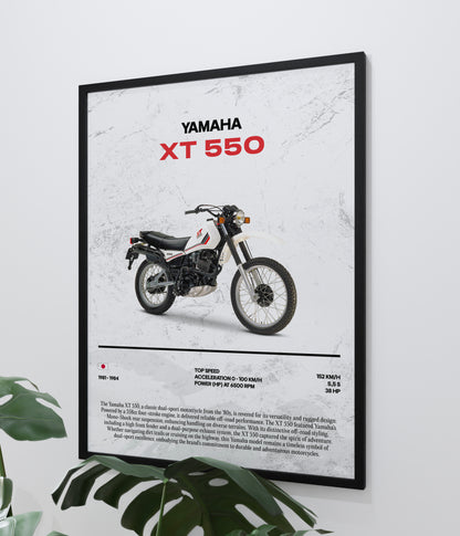 Poster Yamaha XT 550